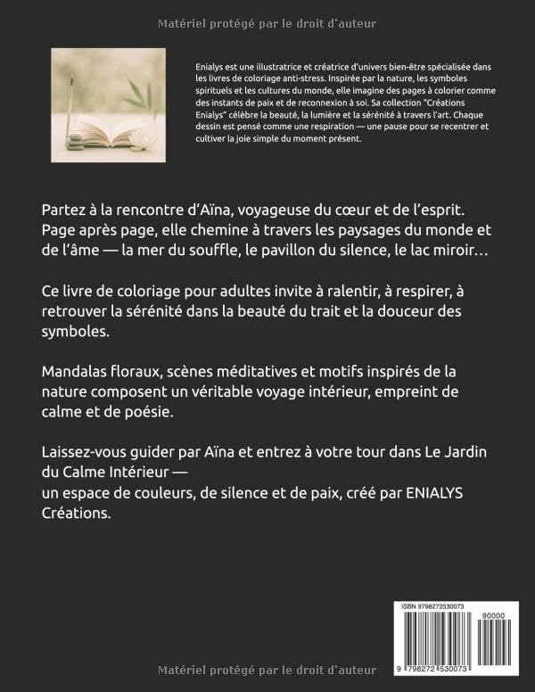 "Le Jardin du Calme Intérieur" : Une histoire à colorier pour adultes