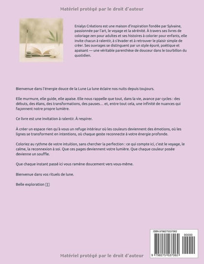 Rituels de Lune – Livre de coloriage adulte mystique & féminin | ENIALYS