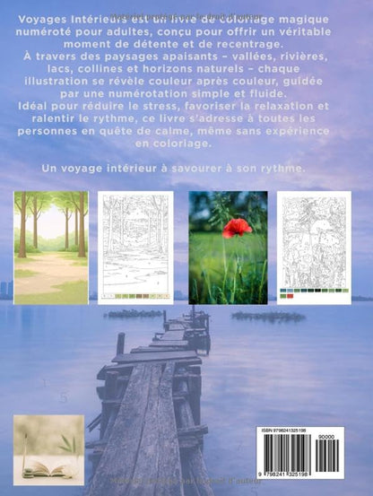 Voyages Intérieurs – Coloriages anti-stress adultes numérotés | ENIALYS Créations