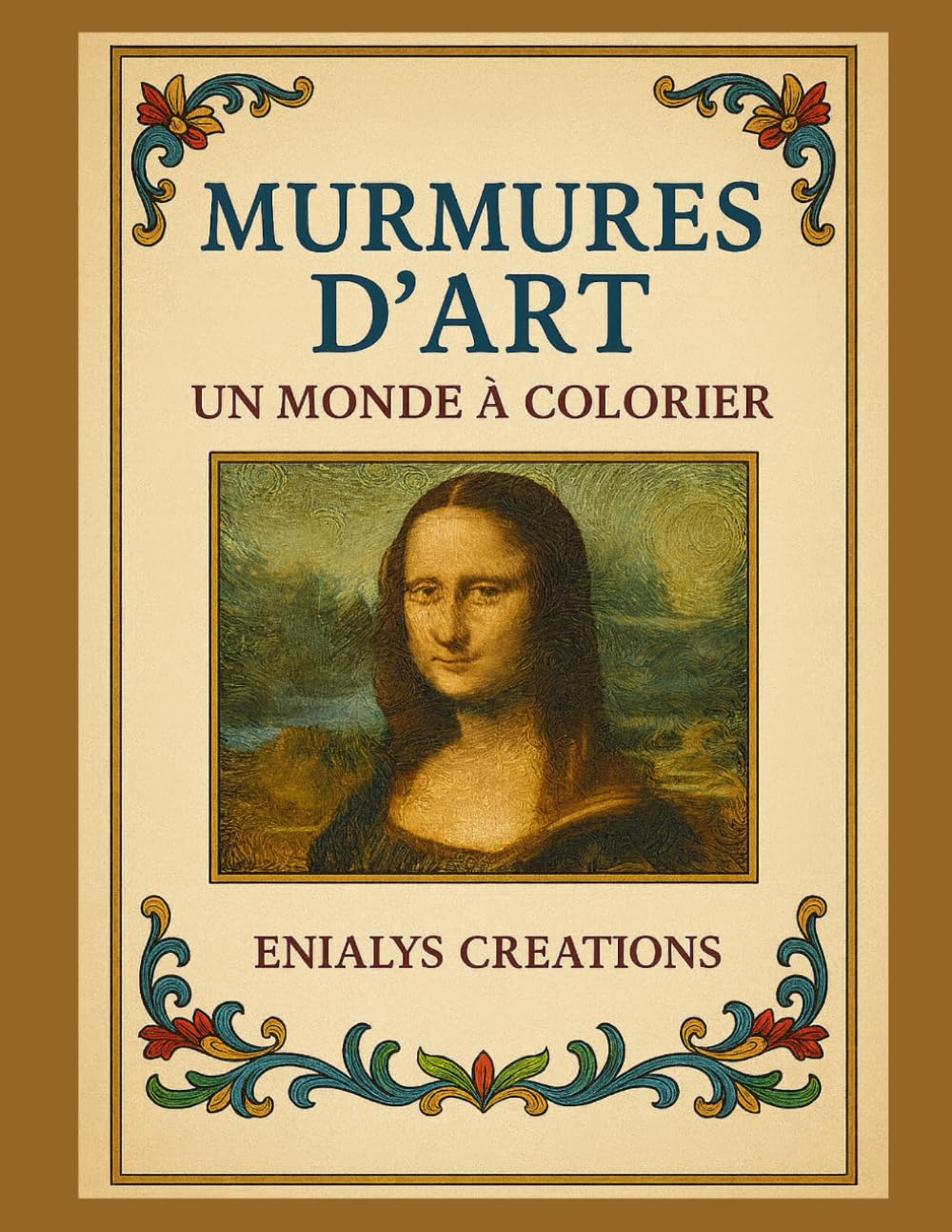 Murmures d’Art – Livre de coloriage adulte inspiré des grands peintres | ENIALYS Créations