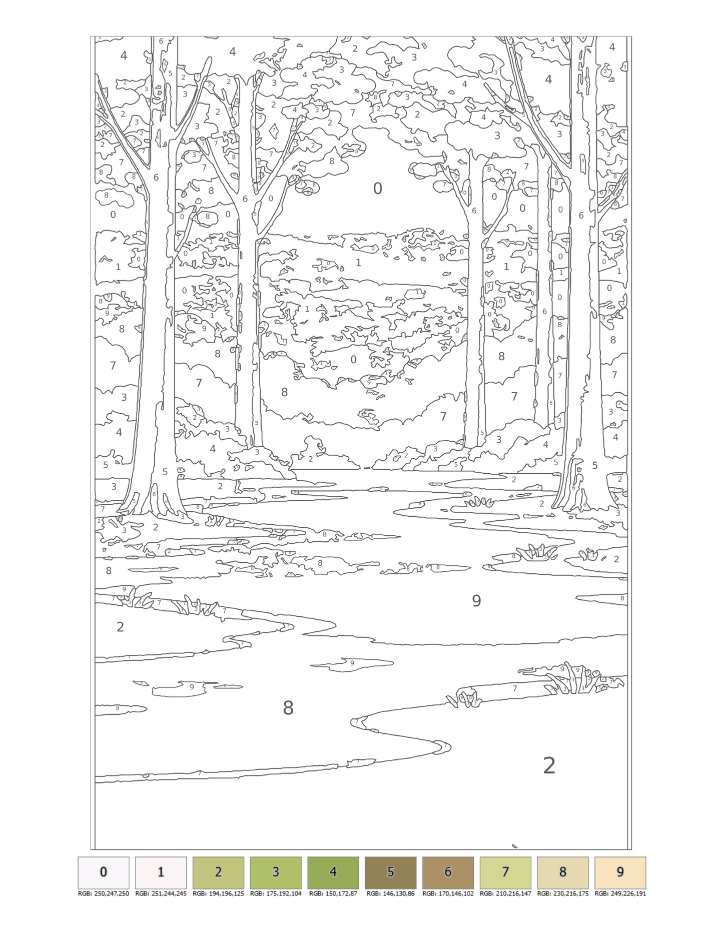 Voyages Intérieurs - Coloriages numérotés anti-stress pour adultes | ENIALYS Créations