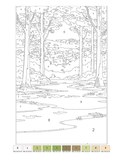 Voyages Intérieurs - Coloriages numérotés anti-stress pour adultes | ENIALYS Créations
