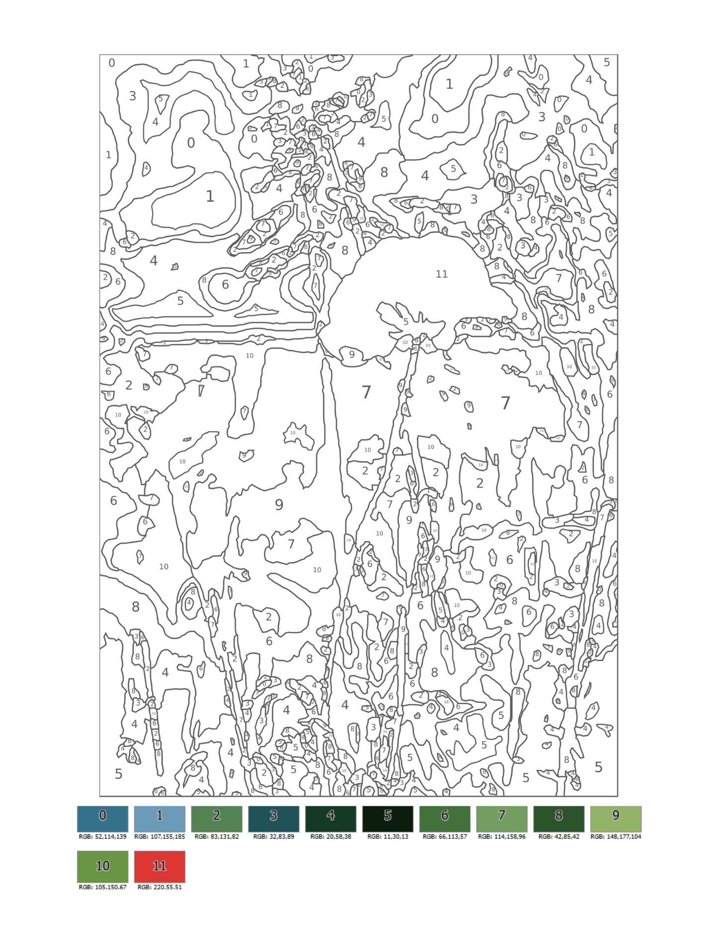 Voyages Intérieurs - Coloriages numérotés anti-stress pour adultes | ENIALYS Créations
