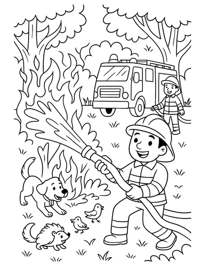 Les Héros de la Ville – Histoires à lire & coloriages pour enfants | ENIALYS