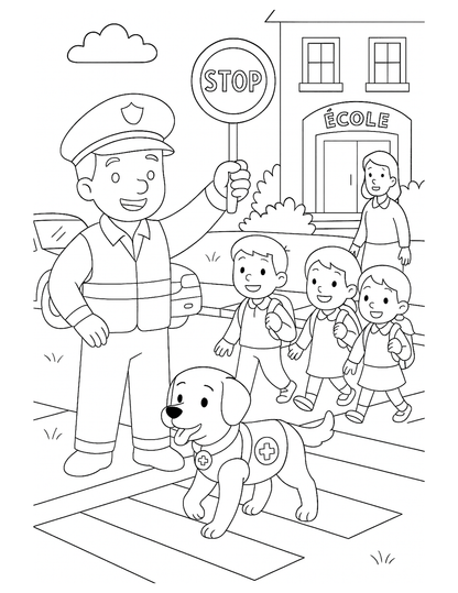 Les Héros de la Ville – Histoires à lire & coloriages pour enfants | ENIALYS