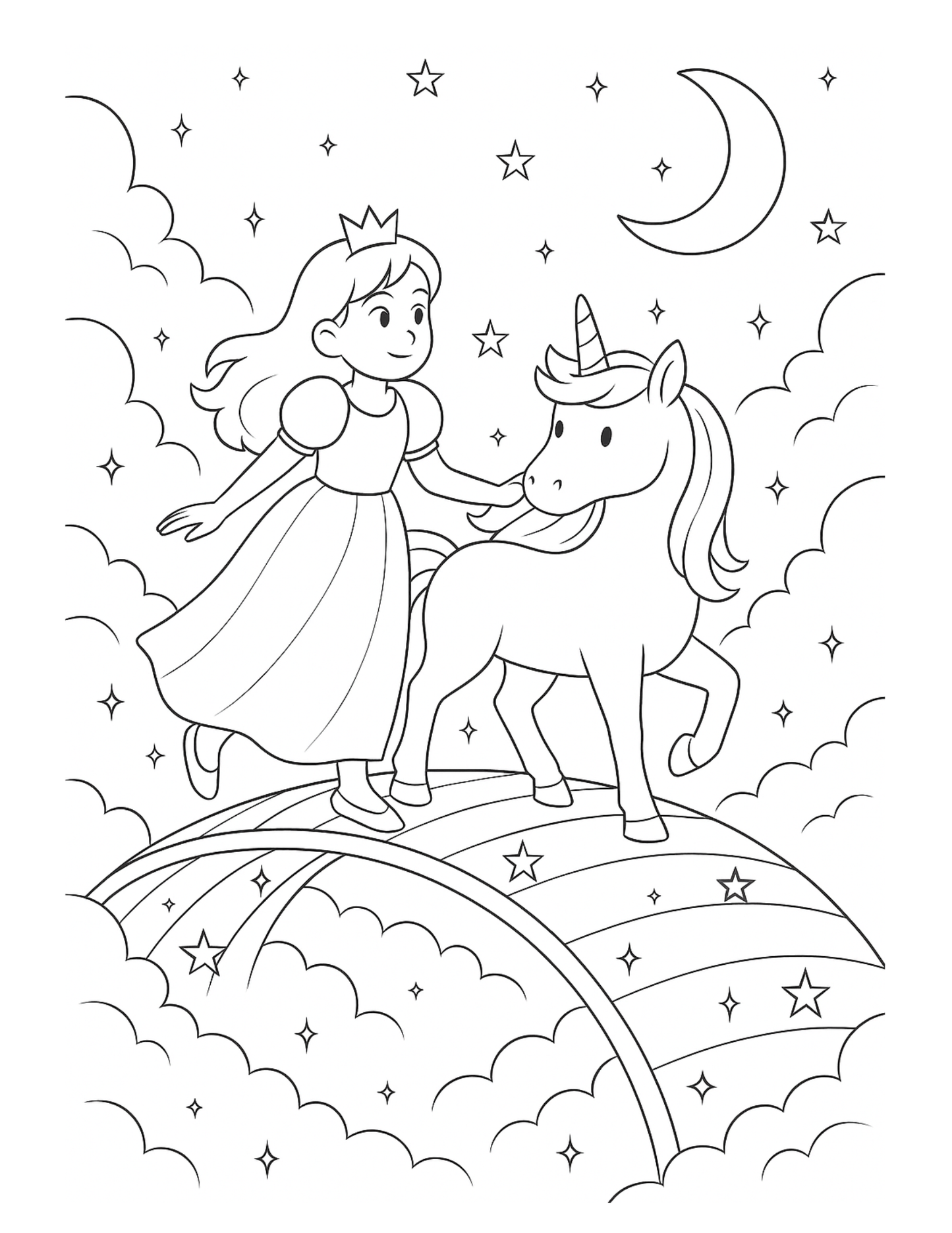 Lila et le Secret des Constellations – Livre enfant à lire et à colorier | ENIALYS Créations