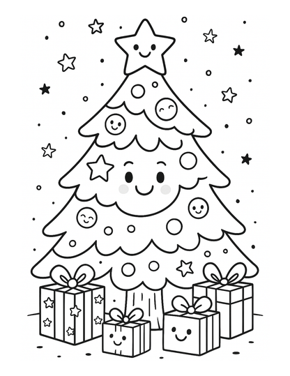 Noël rigolo à colorier – Livre de coloriage enfant Noël | ENIALYS Créations