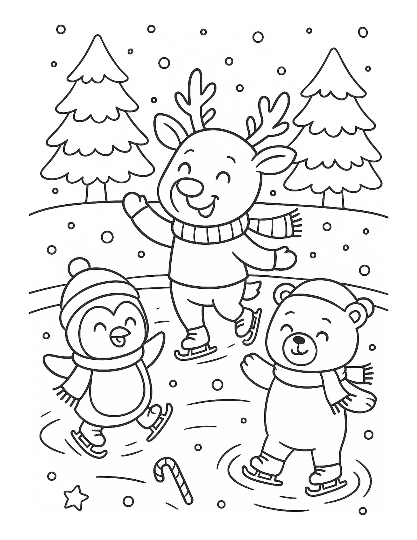 Noël rigolo à colorier – Livre de coloriage enfant Noël | ENIALYS Créations