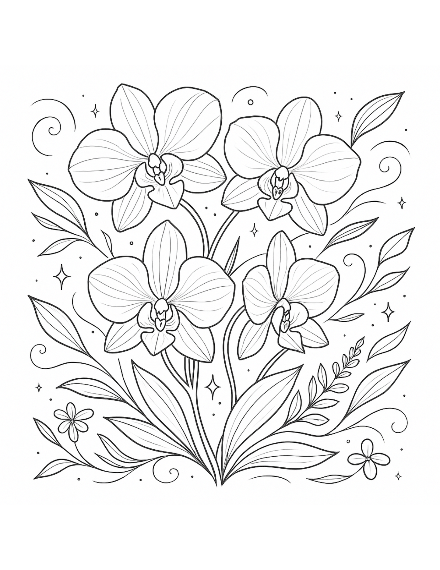 Échappée Botanique – Livre de coloriage adulte relaxant nature | ENIALYS Créations
