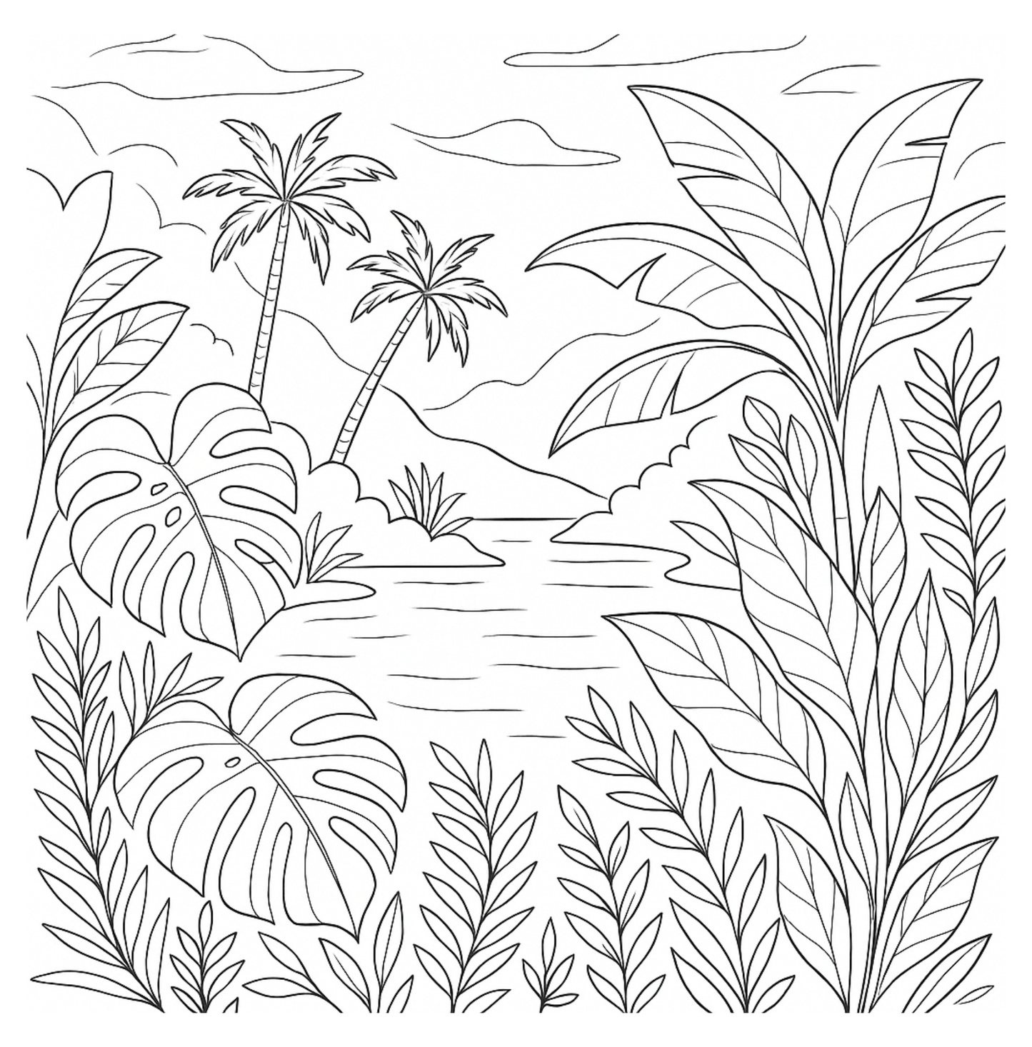Échappée Botanique – Livre de coloriage adulte relaxant nature | ENIALYS Créations