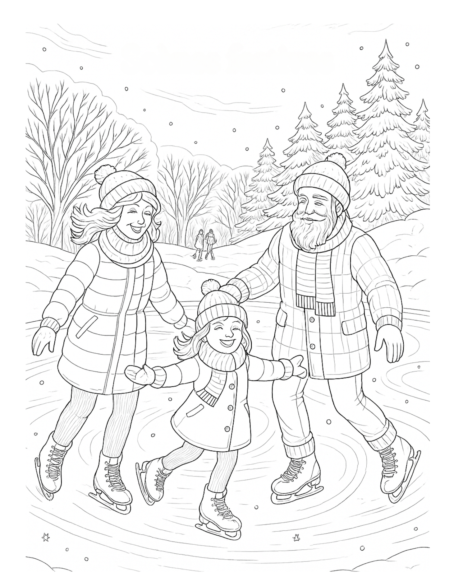 Noël Féérique à Colorier – Coloriage Magique Noël Adultes avec 50 Illustrations Magiques | ENIALYS