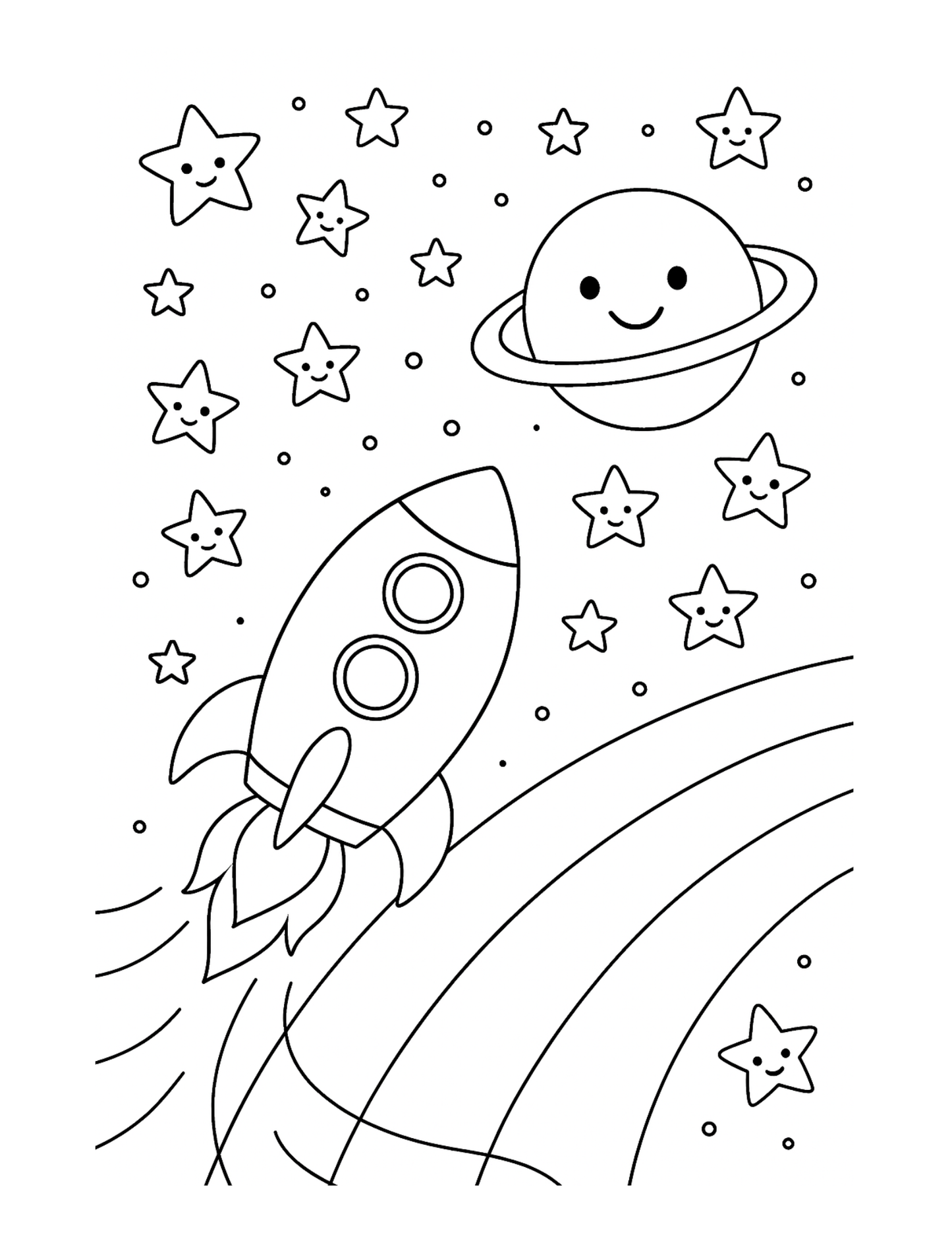 Mission Cosmos – Livre enfant espace coloriage à lire et colorier | ENIALYS Créations