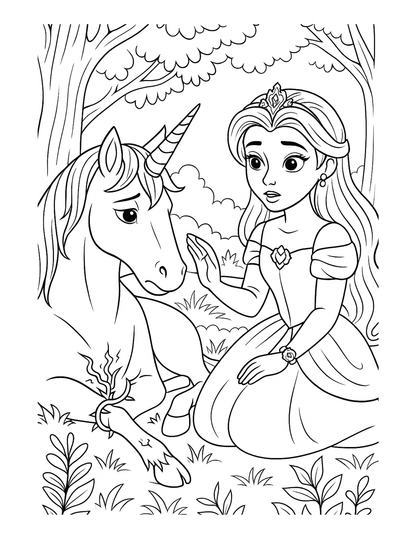 Elina, Gardienne des Brumes – Livre enfant à lire et à colorier | ENIALYS Créations