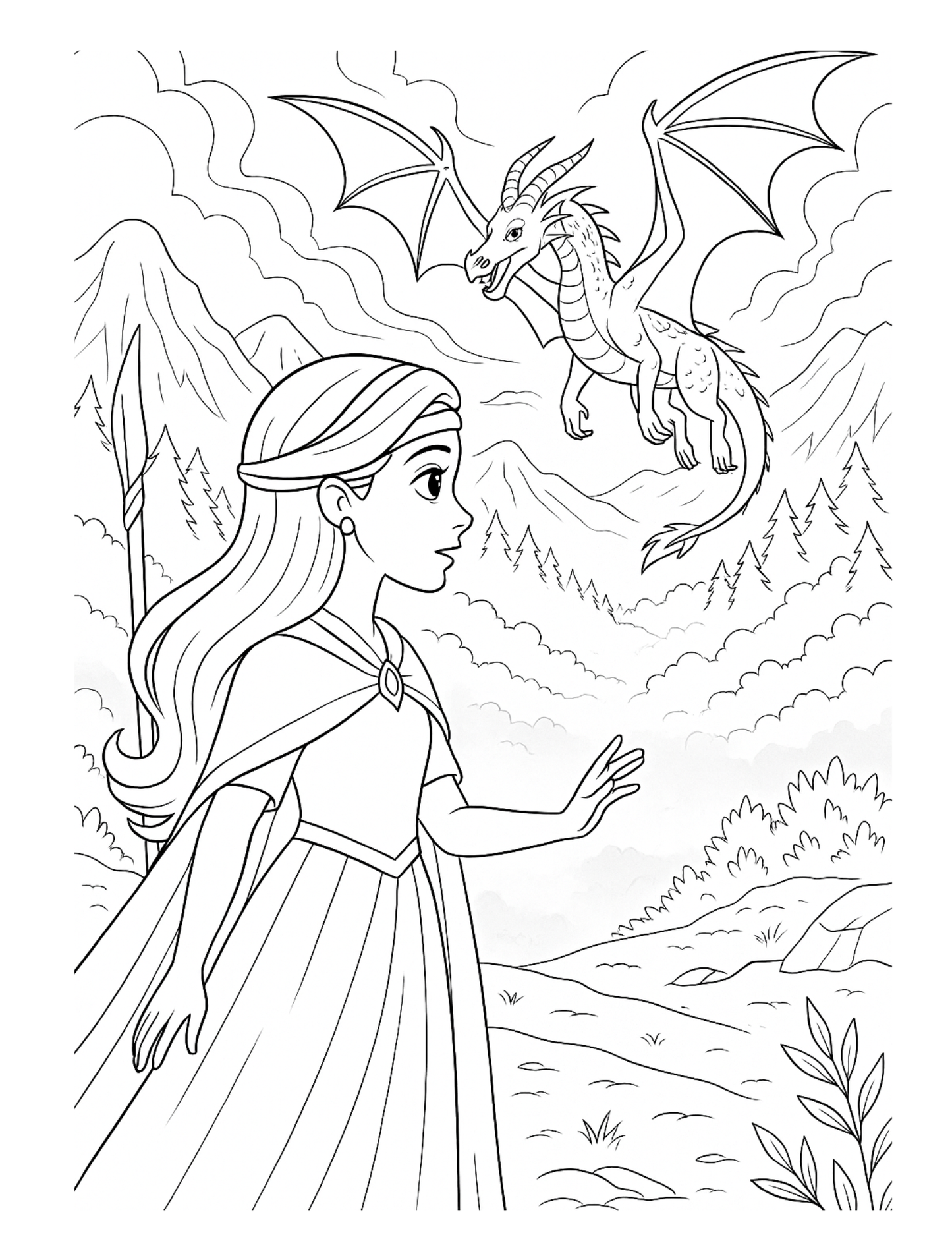 Elina et le Cristal du Temps – Livre enfant à lire et à colorier | ENIALYS Créations