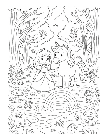 Lila et Étoile – Livre de coloriage féerique pour enfants | ENIALYS
