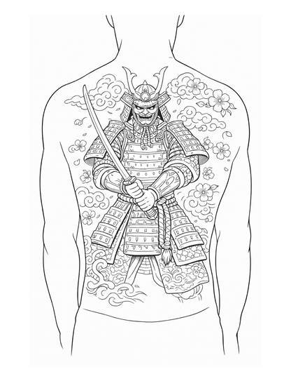 Tatouages du Monde – Tome 1 : Asie & Océanie | Livre de coloriage tatouages du monde livre coloriage adulte japonais & polynésien