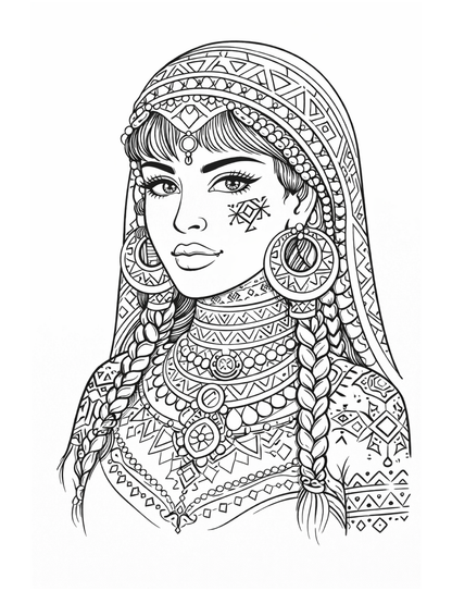 Tatouages du Monde – Tome 2 Livre de coloriage adulte