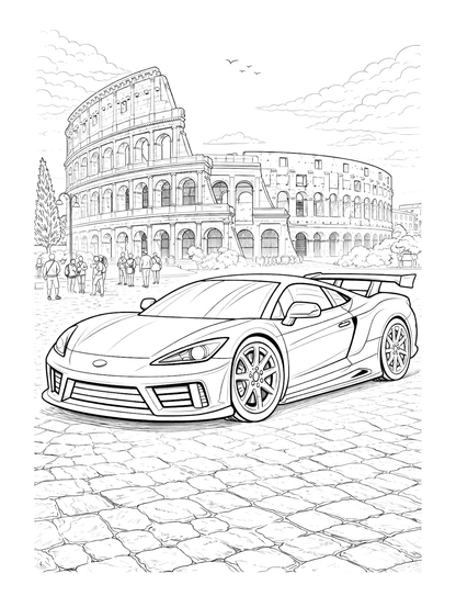 Le Grand Livre des Véhicules à colorier – Livre enfant voitures & camions | ENIALYS Créations